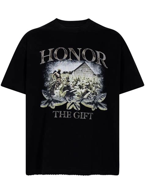 honor the gift t shirt yellow